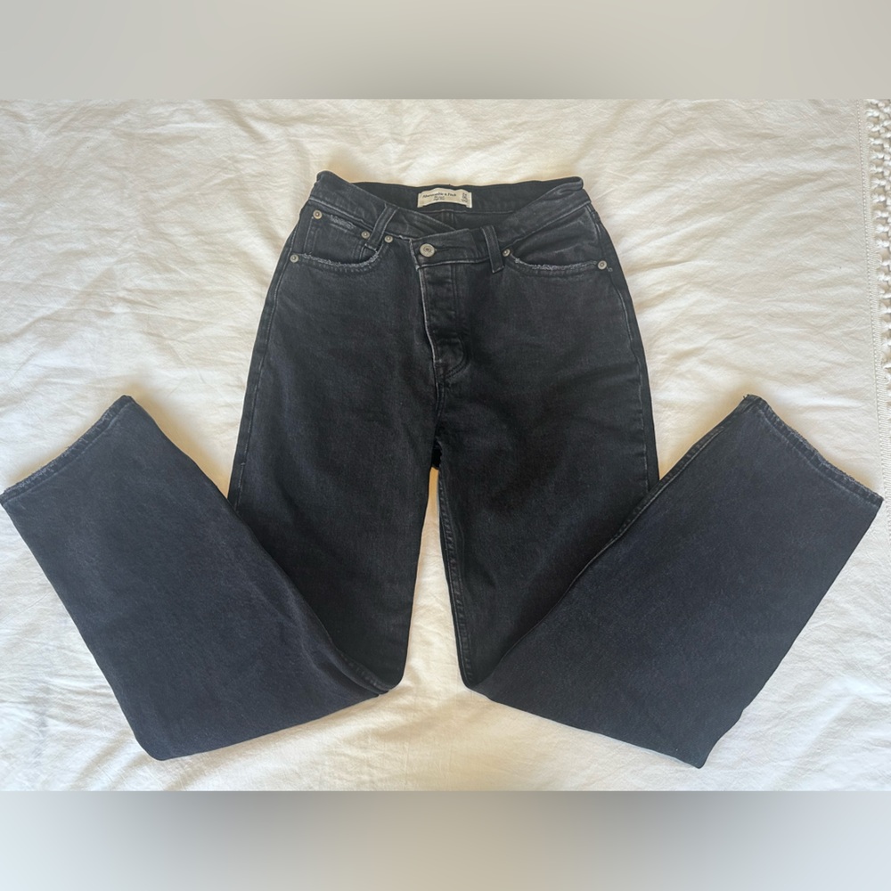 Abercrombie & Fitch The Dad High Rise Jeans Size 00S 24S